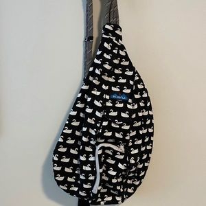 Kavu Backpack with Swan Design
